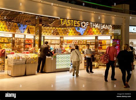 Shops and stores in Bangkok Airport